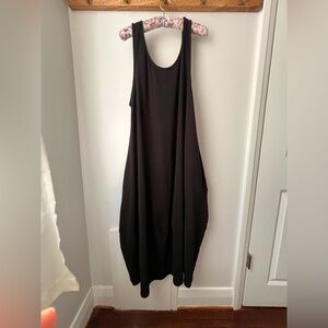Free People Perth Barrel Tee Midi in Black